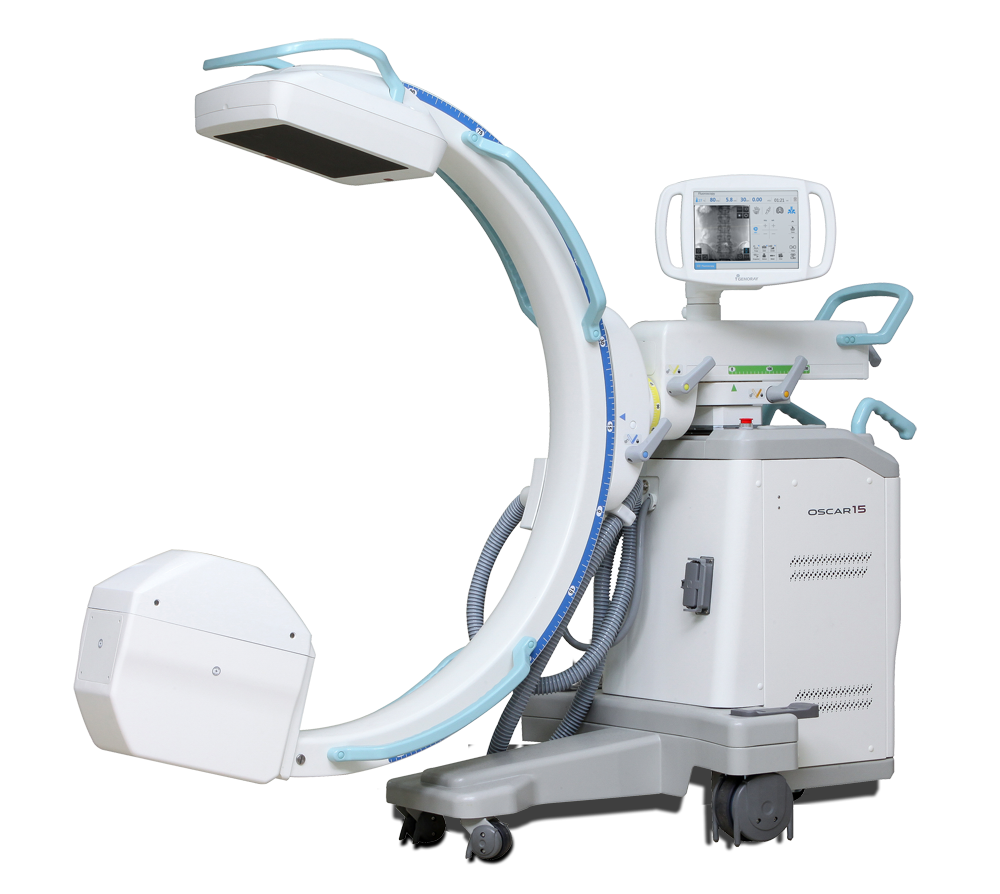 Мобильная цифровая рентгеноскопическая система С-дуга Oscar 15